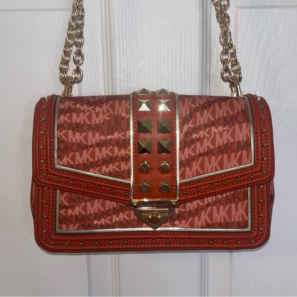 Michael Kors Orange Shoulder Bag